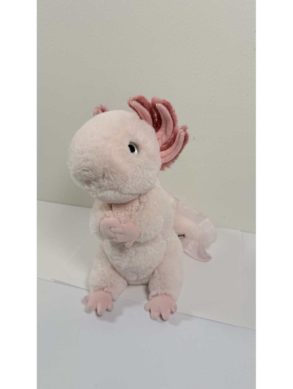 Douglas Cuddle Toy Luisa the Axolotl Pink Plush Stuffed Animal Soft Toy 11 inch